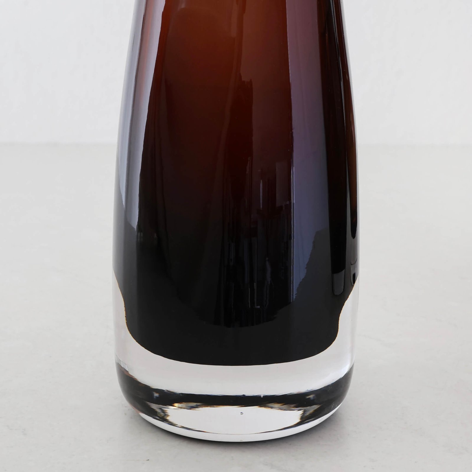 DANSK VASE | 27CM | RUST CLAY GLASS - Image 5