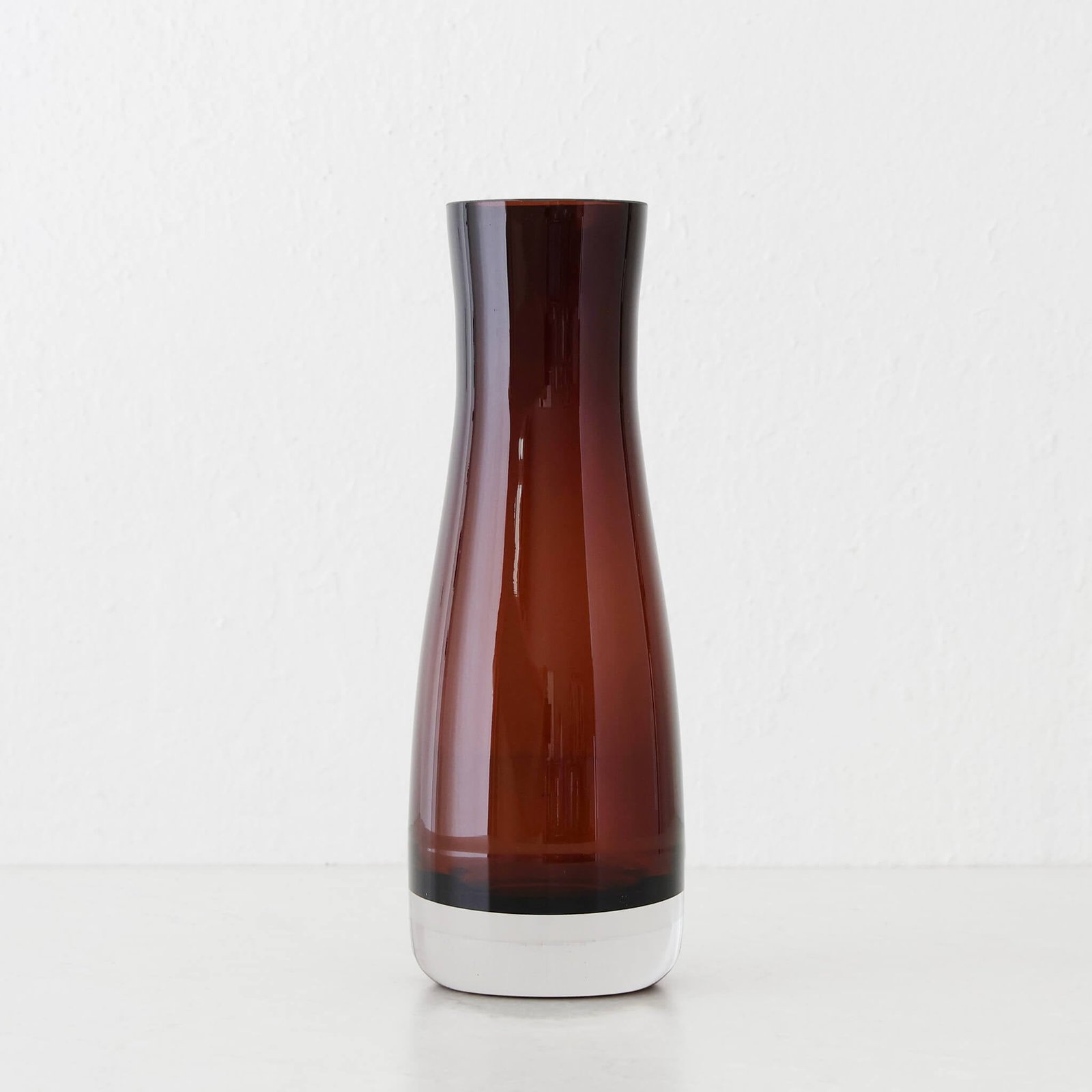 DANSK VASE | 27CM | RUST CLAY GLASS