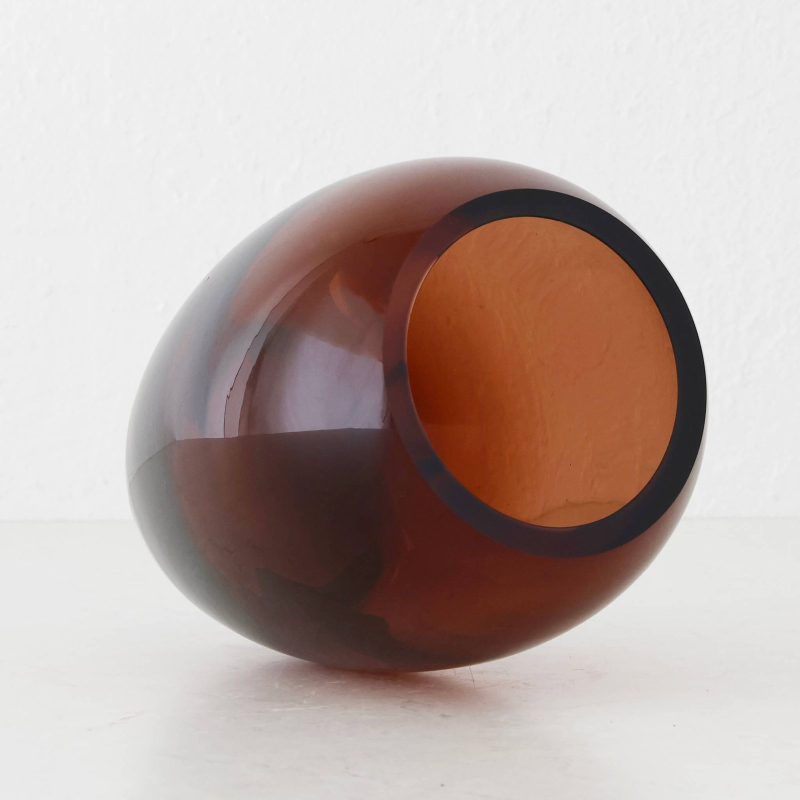 KONIN VASE | 22CM | RUST CLAY GLASS - Image 2