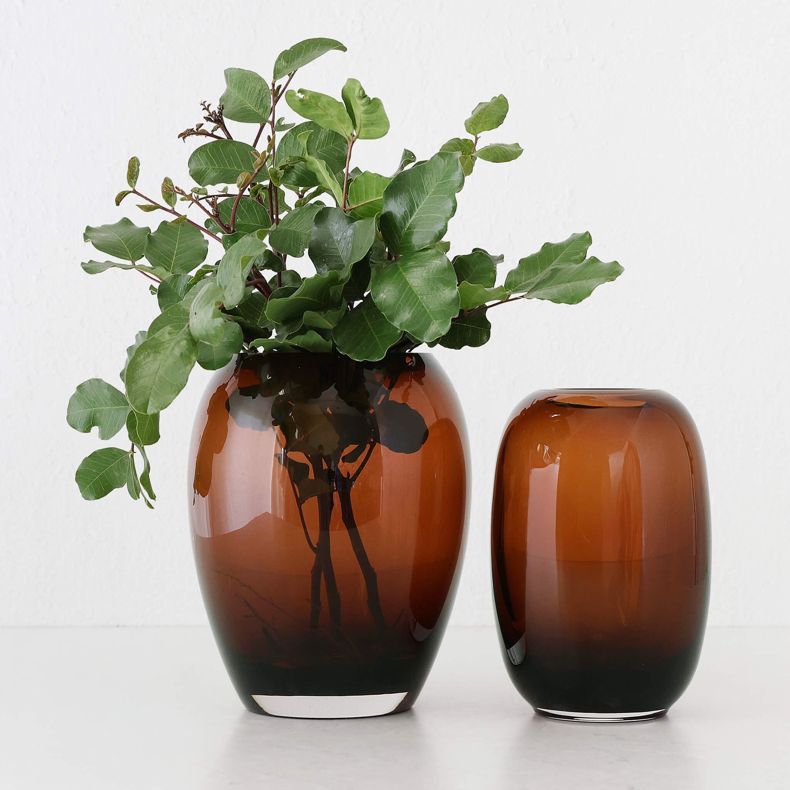 KONIN + COTT VASE BUNDLE | RUST CLAY GLASS
