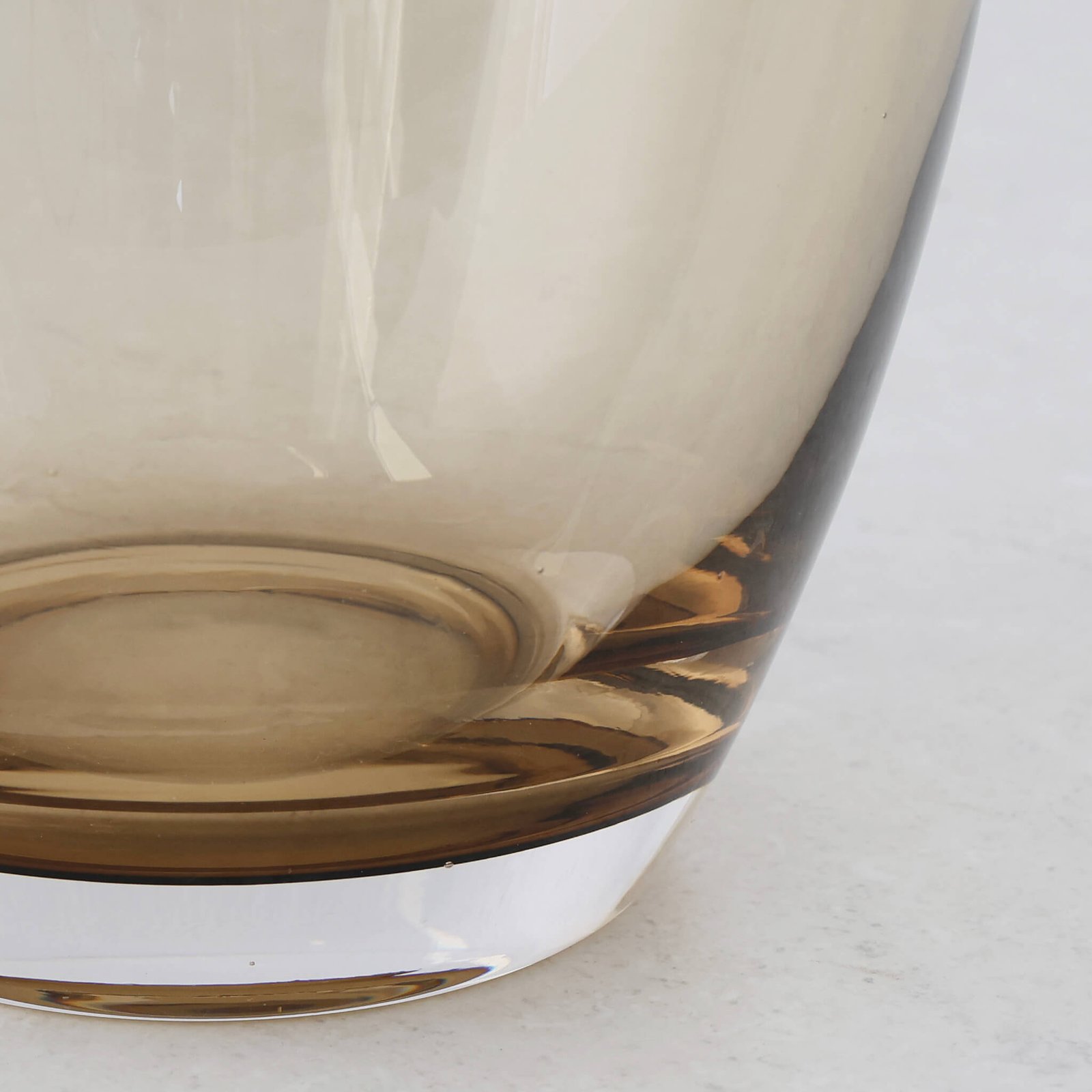 KONIN VASE | 22CM | SMOKED BRONZE GLASS - Image 3