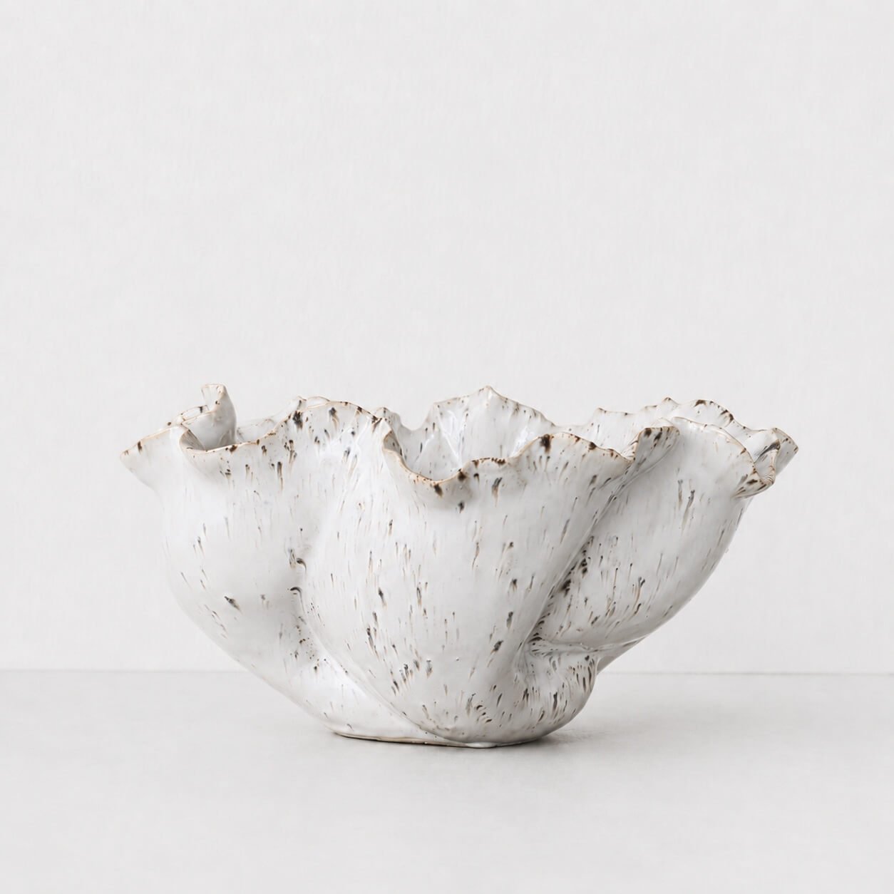 MODE TERI BOWL | 26CM | IVORY FLECK