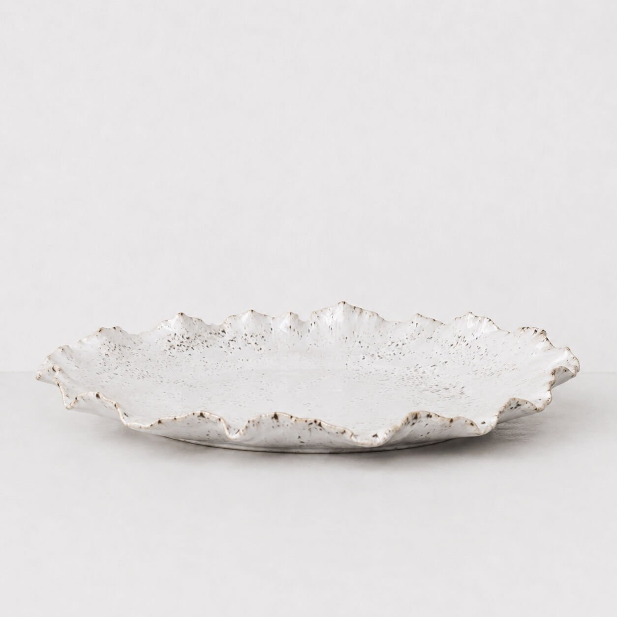 MODE TERI PLATTER | 36CM | IVORY FLECK - Image 3