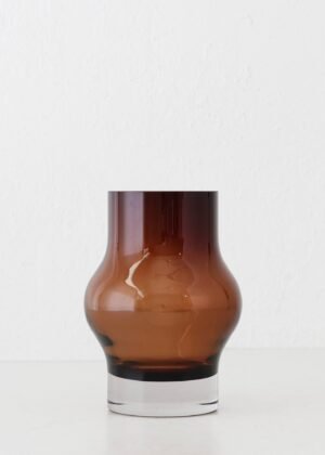 PILA VASE | 20CM | RUST CLAY GLASS