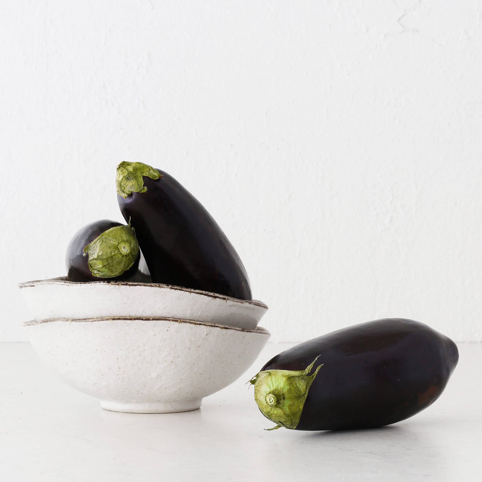 SHIROKARATSU CERAMIC MEDIUM BOWL BUNDLES | NATURAL GLAZE | 21CM
