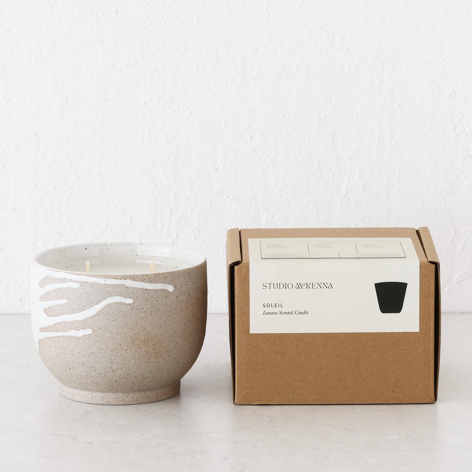 STUDIO MCKENNA | LUNARA SCENTED 600G CANDLE | SOLEIL - Image 2