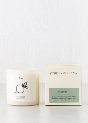 STUDIO MCKENNA  |  EPICUREAN SERIES SCENTED 325G CANDLE  |  BEETROOT